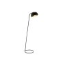 Gallery Direct Brair 1 Floor Light Matt Black & Antique Brass Gallery Direct Brair 1 Floor Light Matt Black & Antique Brass