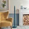 Gallery Direct Higgledy Floor Lamp Base Gloss Marlin Blue Paint Gallery Direct Higgledy Floor Lamp Base Gloss Marlin Blue Paint