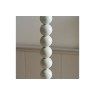 Gallery Direct Higgledy Floor Lamp Base Gloss Almond White Paint Gallery Direct Higgledy Floor Lamp Base Gloss Almond White Paint
