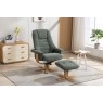 Sardinia Swivel Recliner Chair & Stool Sardinia Swivel Recliner Chair & Stool