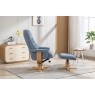 Sardinia Swivel Recliner Chair & Stool Sardinia Swivel Recliner Chair & Stool