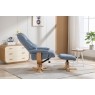 Sardinia Swivel Recliner Chair & Stool Sardinia Swivel Recliner Chair & Stool