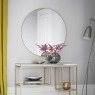 Gallery Direct Hayle Round Mirror Champagne 1000mm Gallery Direct Hayle Round Mirror Champagne 1000mm