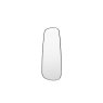 Gallery Direct Holworth Shaped Leaner Black 700x1700mm Gallery Direct Holworth Shaped Leaner Black 700x1700mm