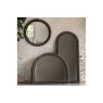 Gallery Direct Pimlico Arch Leaner Black Wash 770x1700mm Gallery Direct Pimlico Arch Leaner Black Wash 770x1700mm