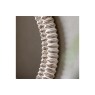 Gallery Direct Pimlico Round Mirror White Wash 900mm Gallery Direct Pimlico Round Mirror White Wash 900mm