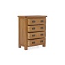 Salisbury Waxed Premium Oak 4 Drawer Chest Of Drawers Salisbury Waxed Premium Oak 4 Drawer Chest Of Drawers