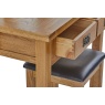 Salisbury Waxed Premium Oak Dressing Table Salisbury Waxed Premium Oak Dressing Table