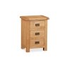 Salisbury Waxed Premium Oak Wide Bedside Table Salisbury Waxed Premium Oak Wide Bedside Table
