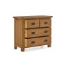 Salisbury Waxed Premium Oak 2 Over 2 Chest Of Drawers Salisbury Waxed Premium Oak 2 Over 2 Chest Of Drawers