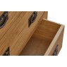 Salisbury Waxed Premium Oak 5 Drawer Chest Of Drawers Salisbury Waxed Premium Oak 5 Drawer Chest Of Drawers