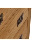 Salisbury Waxed Premium Oak 5 Drawer Chest Of Drawers Salisbury Waxed Premium Oak 5 Drawer Chest Of Drawers