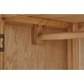 Salisbury Waxed Premium Oak Gents 3 Drawer Wardrobe Salisbury Waxed Premium Oak Gents 3 Drawer Wardrobe
