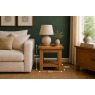 Salisbury Waxed Premium Oak Lamp Table