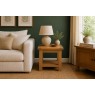 Salisbury Waxed Premium Oak Lamp Table
