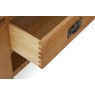 Salisbury Waxed Premium Oak Large Coffee Table With Drawer And Shelf - Self Assembly Salisbury Waxed Premium Oak Large Coffee Table With Drawer And Shelf - Self Assembly