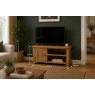 Salisbury Waxed Premium Oak Small Media Stand Salisbury Waxed Premium Oak Small Media Stand