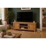 Salisbury Waxed Premium Oak Extra Large Media Stand Salisbury Waxed Premium Oak Extra Large Media Stand