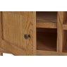 Salisbury Waxed Premium Oak Extra Large Media Stand Salisbury Waxed Premium Oak Extra Large Media Stand