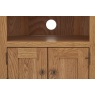 Salisbury Waxed Premium Oak Corner Tv Unit Salisbury Waxed Premium Oak Corner Tv Unit