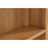 Salisbury Waxed Premium Oak Large Bookcase - Self Assembly Salisbury Waxed Premium Oak Large Bookcase - Self Assembly