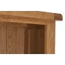 Salisbury Waxed Premium Oak Slim Bookcase - Self Assembly Salisbury Waxed Premium Oak Slim Bookcase - Self Assembly