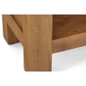 Salisbury Waxed Premium Oak Low Bookcase - Self Assembly Salisbury Waxed Premium Oak Low Bookcase - Self Assembly
