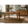 Salisbury Waxed Premium Oak Small Extending Dining Table Salisbury Waxed Premium Oak Small Extending Dining Table