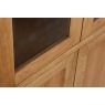 Salisbury Waxed Premium Oak Display Cabinet Salisbury Waxed Premium Oak Display Cabinet