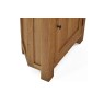 Salisbury Waxed Premium Oak Corner Display Cabinet Salisbury Waxed Premium Oak Corner Display Cabinet
