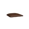 Salisbury Waxed Premium Oak Bar Stool Seat Pad - Black