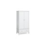 Hampstead Painted White Gents Wardrobe