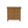 Burford Country Oak 3 Drawer Chest of Drawers Burford Country Oak 3 Drawer Chest of Drawers