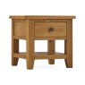 Burford Country Oak Lamp Table with Drawer Burford Country Oak Lamp Table with Drawer