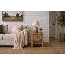 Burford Country Oak Lamp Table with Drawer Burford Country Oak Lamp Table with Drawer