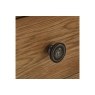 Burford Country Oak Console Table with Basket Burford Country Oak Console Table with Basket