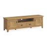Burford Country Oak 180cm Large TV Unit Burford Country Oak 180cm Large TV Unit