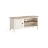 Marlow Oak Painted Coconut White 110cm TV Unit Marlow Oak Painted Coconut White 110cm TV Unit