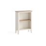 Marlow Oak Painted Coconut White Small Bookcase