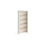 Marlow Oak Painted Coconut White Large Bookcase Marlow Oak Painted Coconut White Large Bookcase