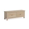 Modern Country Oak Large 2 Drawer Blanket Box Bench Modern Country Oak Large 2 Drawer Blanket Box Bench