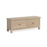 Modern Country Oak Large 2 Drawer Blanket Box Bench Modern Country Oak Large 2 Drawer Blanket Box Bench
