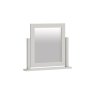 Modern Country Painted Oak Stone Grey Dressing Table Vanity Mirror