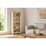 Modern Country Painted Oak Coconut White Large Bookcase