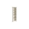Modern Country Painted Oak Coconut White Slim Bookcase Modern Country Painted Oak Coconut White Slim Bookcase