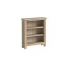 Modern Country Oak Low Bookcase