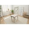 Cotswold White Cross Back Fabric Dining Chair Cotswold White Cross Back Fabric Dining Chair