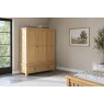 Normandy Chunky Country Oak Triple Wardrobe Normandy Chunky Country Oak Triple Wardrobe