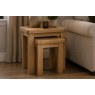 Normandy Chunky Country Oak Nest of Tables Normandy Chunky Country Oak Nest of Tables