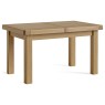Normandy Chunky Country Oak Small Extending 140-185cm Dining Table Normandy Chunky Country Oak Small Extending 140-185cm Dining Table